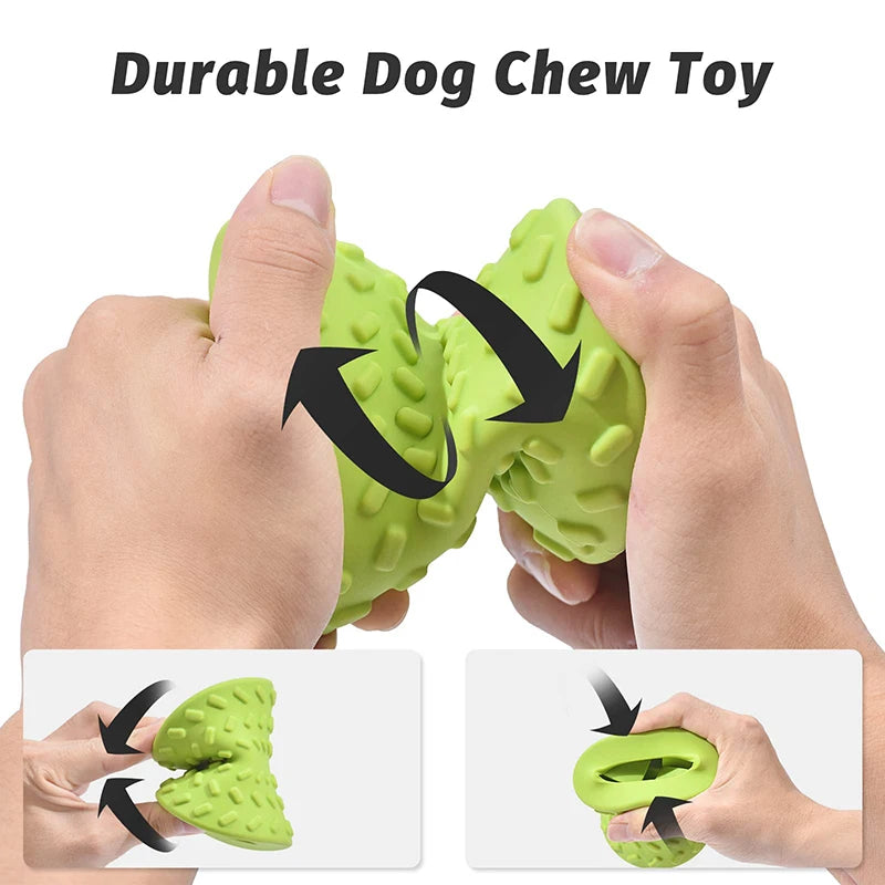 Benepaw Food Dispensing Dog Toy - Durable, Non-Toxic Rubber