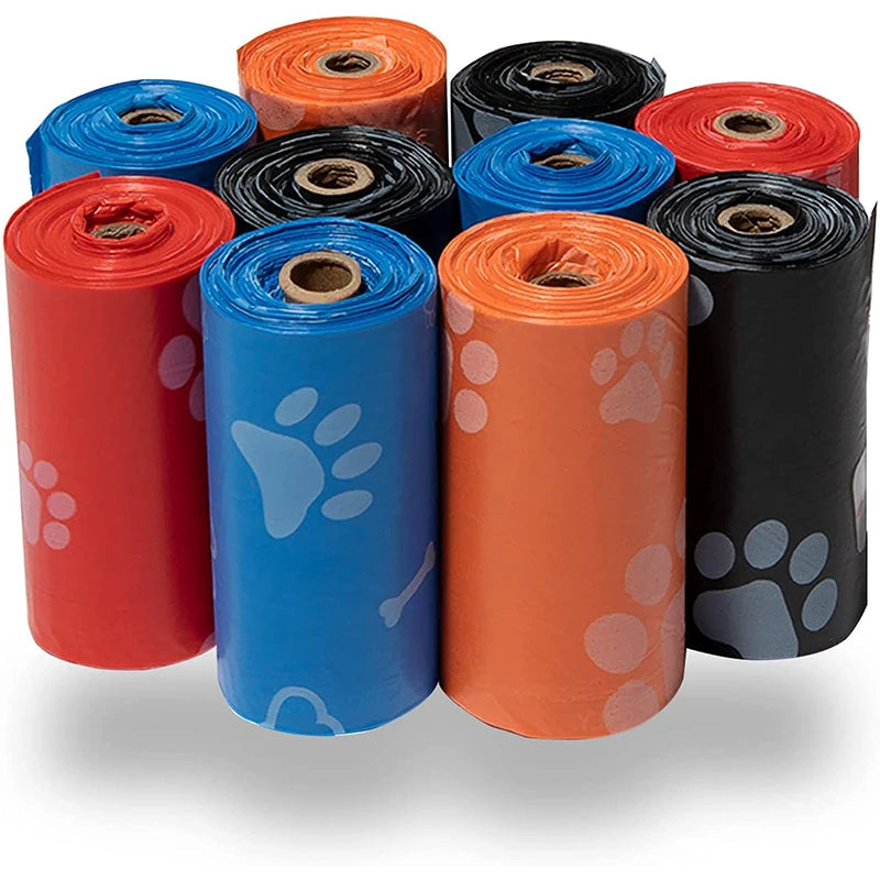 Rolls Dog Poop Bags - Outdoor Cleaning Pet Waste Bags