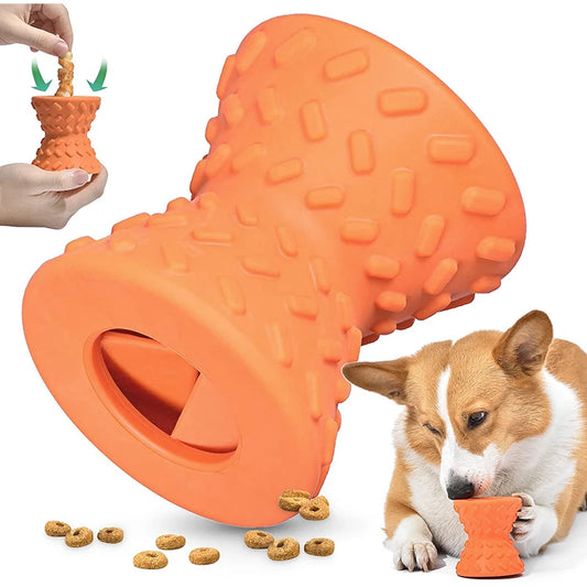 Benepaw Food Dispensing Dog Toy - Durable, Non-Toxic Rubber