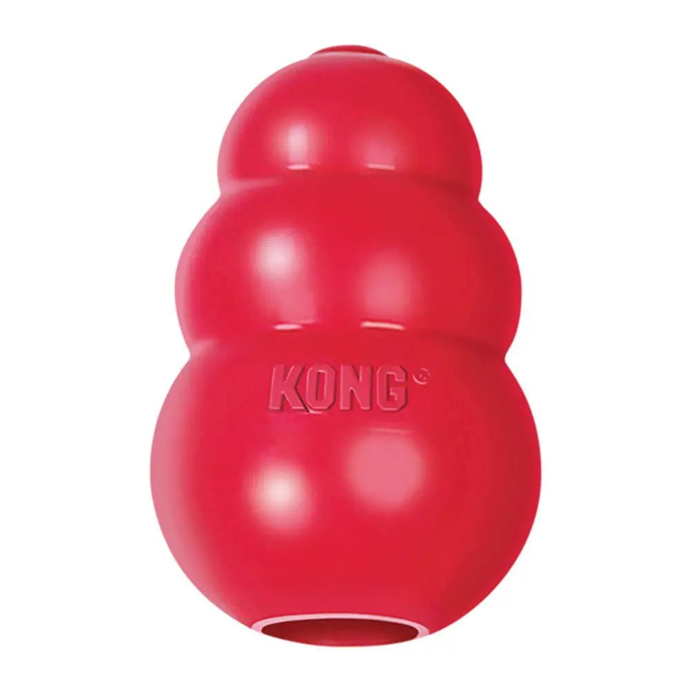 KONG Classic Teething Rubber Dog Chew Toy - XS to XXL Sizes