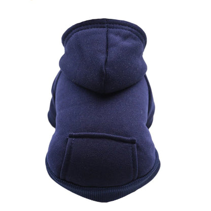 Winter Dog Hoodie - Warm Sweatshirts with Pockets