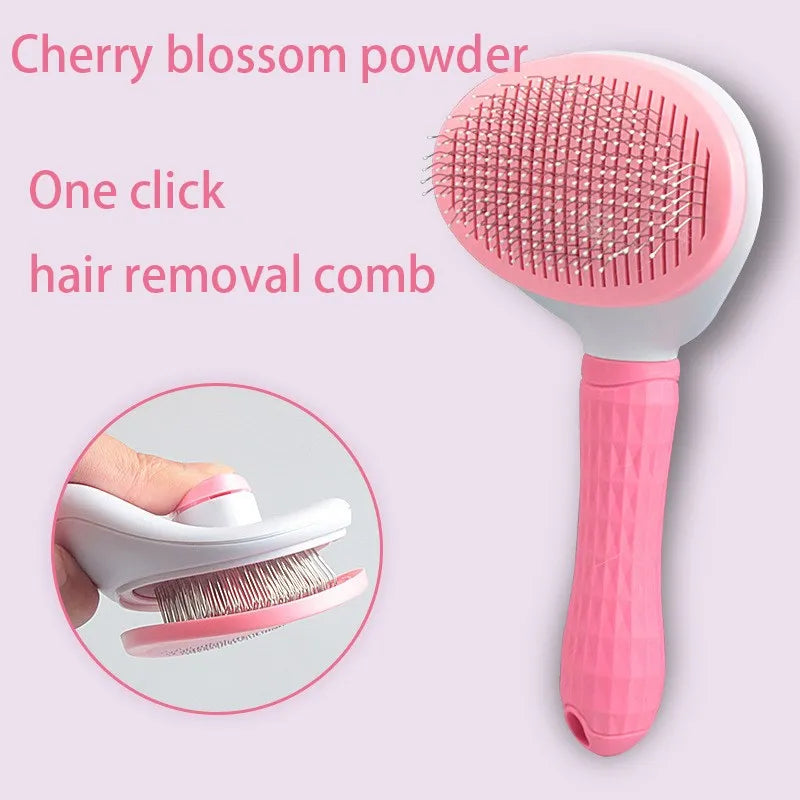 Pet Hair Brush for Dogs and Cats - Grooming Tool for Hair Removal