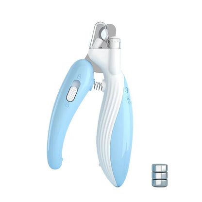 Professional Pet Nail Clippers with LED Light