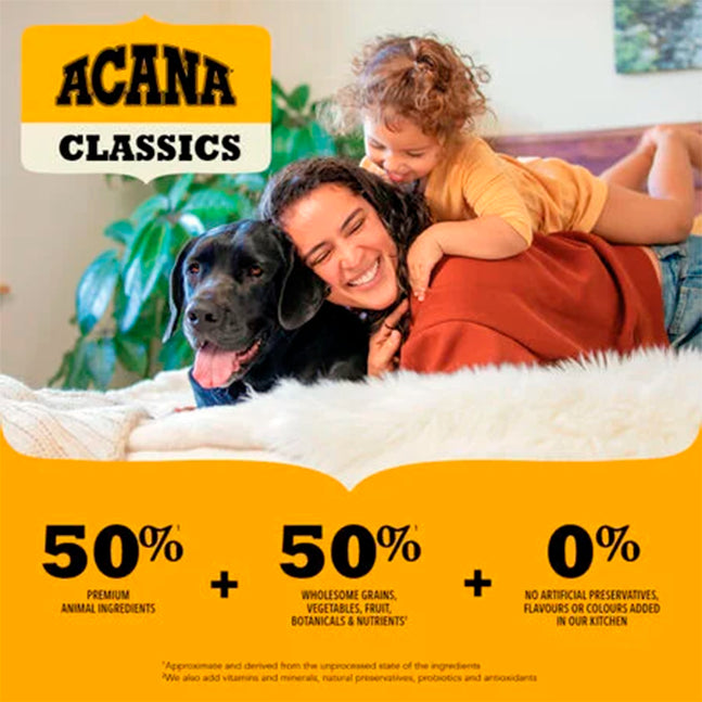 ACANA Prairie Poultry Recipe - Premium Poultry-Based Dog Food | 14.5Kg/31.9Lb