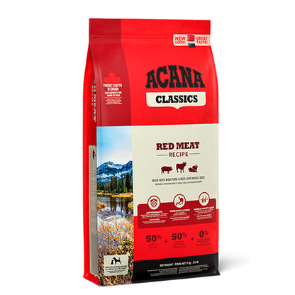 ACANA Red Meat Recipe - Premium Red Meat Dog Food | 14.5Kg/31.9Lb