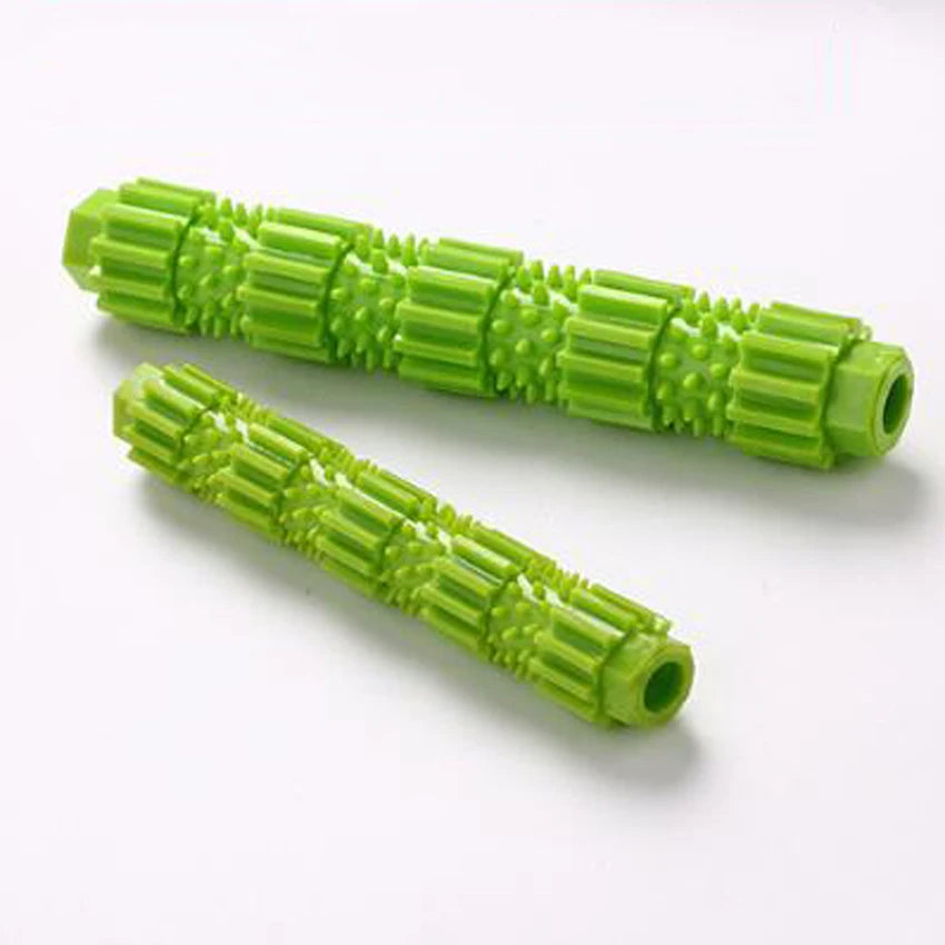 Rubber Chew Toy for Dogs, Squeaky Dispenser for Dental Cleaning