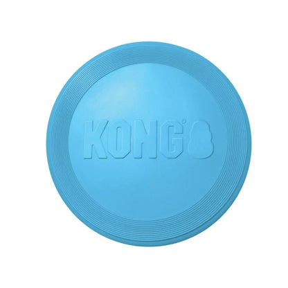 KONG Puppy Flyer Dog Toy - Blue/Pink