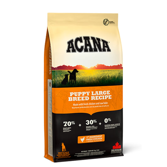 ACANA Puppy Large Breed Recipe - Premium Large Breed Dog Food | 11.4Kg/25Lb