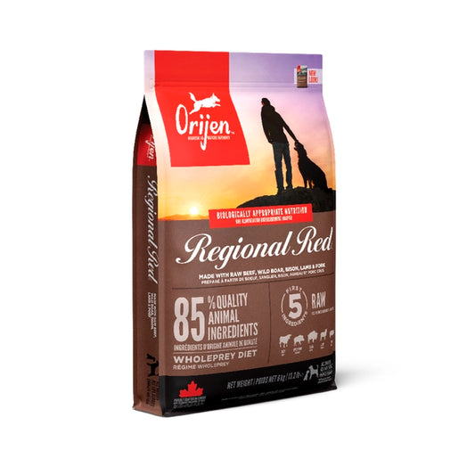 Orijen Regional Red Recipe - Premium Red Meat Dog Food | 11.4Kg/25Lb