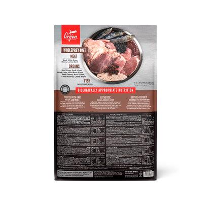 Orijen Regional Red Recipe - Premium Red Meat Dog Food | 11.4Kg/25Lb