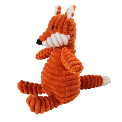 Animal-Shaped Plush Dog Toy, Squeaky Bite-Resistant Toys for Small and Large Dogs