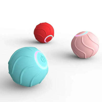 Smart Rolling Ball Toy for Cats, USB Powered