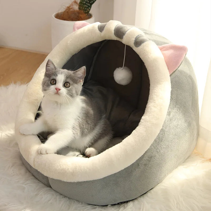 Self-Warming Tent Bed for Cats and Small Dogs