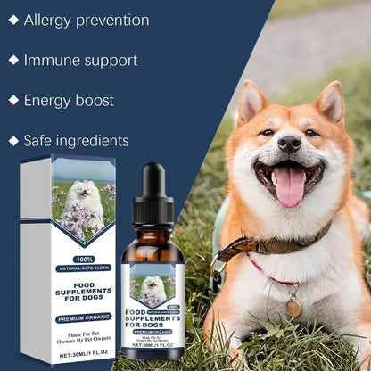 Nutritive Supplement for Dogs, Health Care Drops, 30ml