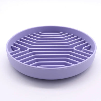 Pet Feeding Mat - Silicone Suction Cup Lick Pad, Anti-Choking Slow Feeder