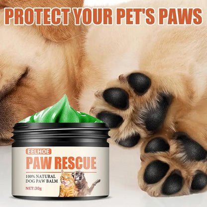 Pet Paw Cream, Moisturizing and Protective Cream for Cracked Dog and Cat Paws, 30g