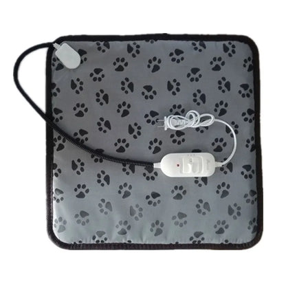 Electric Pet Heating Pad, Winter Warmer for Dogs and Cats, Waterproof Bite-Proof