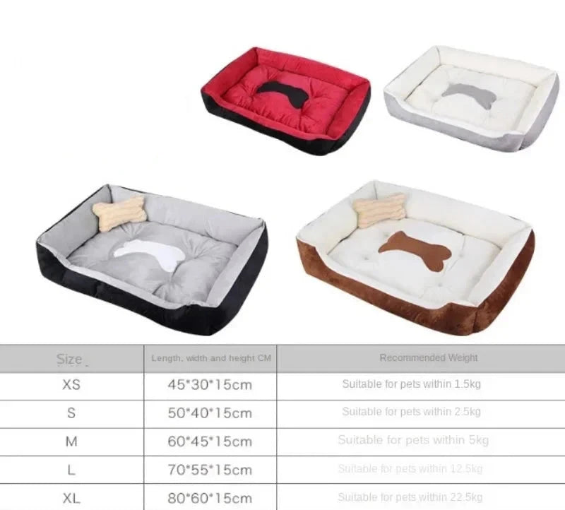 Pet Nest Bed, Warm Mat for Small, Medium, and Large Dogs, Pet Supplies