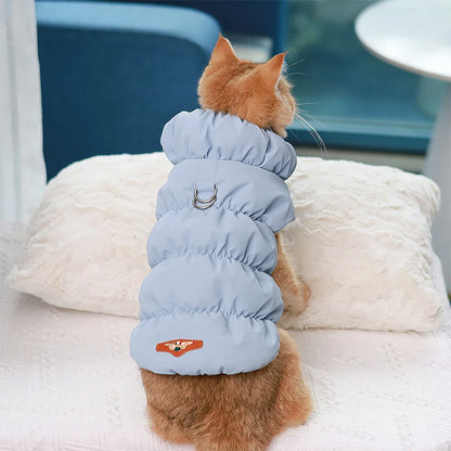 Soft Warm Dog Coat, Padded Winter Jacket for Small and Medium Dogs, French Bulldog Vest