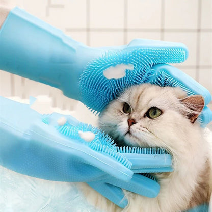 Exfoliating Bath Brush for Cats and Dogs