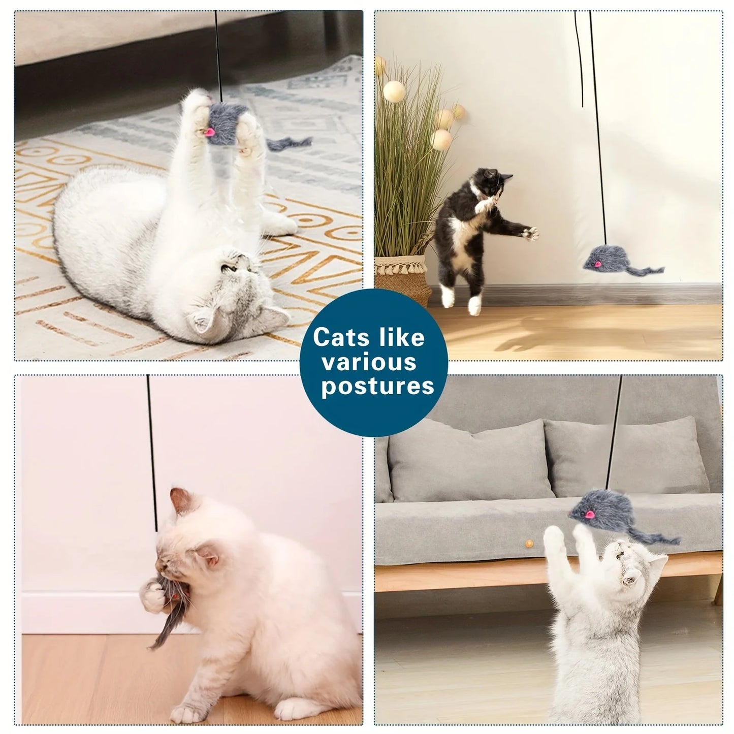 Hanging Door Toy for Cats, Stress Relief