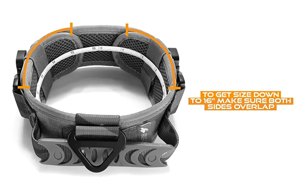 Adjustable Reflective Military Dog Training Collar