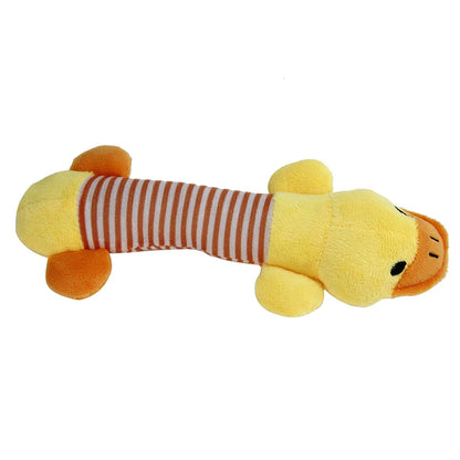 Animal-Shaped Plush Toy for Dogs, Bite-Resistant and Squeaky Toy for Small Dogs