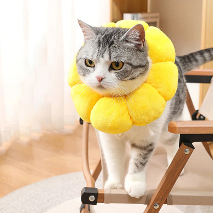 Sunflower Adjustable Collar for Pets