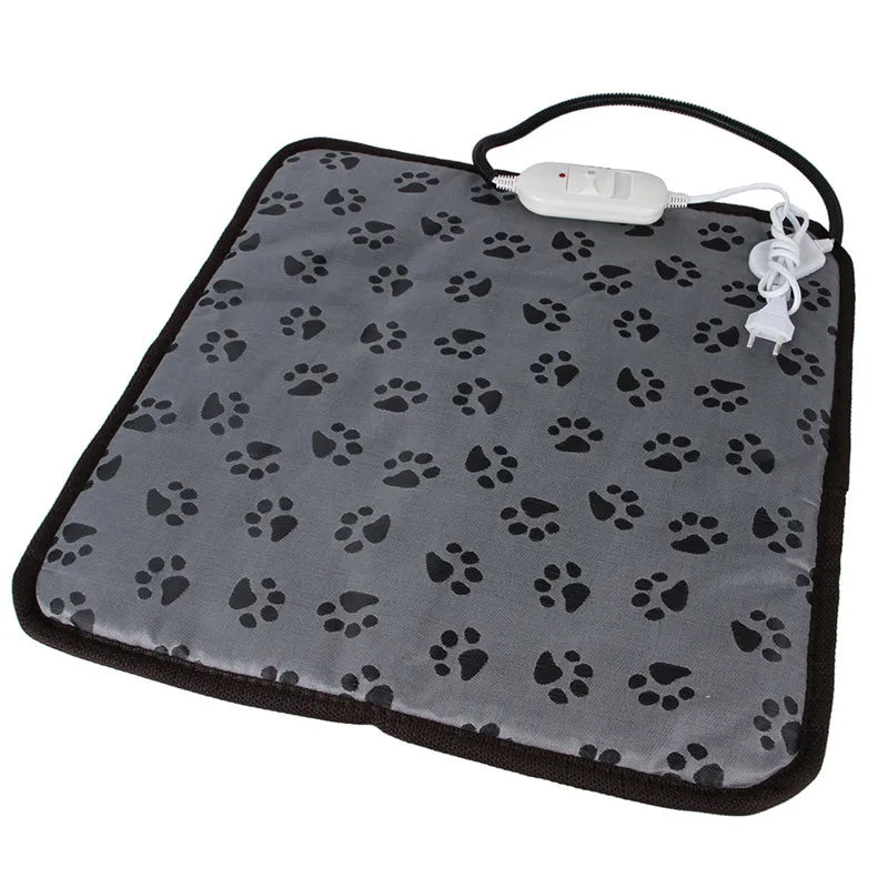 Electric Pet Heating Pad, Winter Warmer for Dogs and Cats, Waterproof Bite-Proof