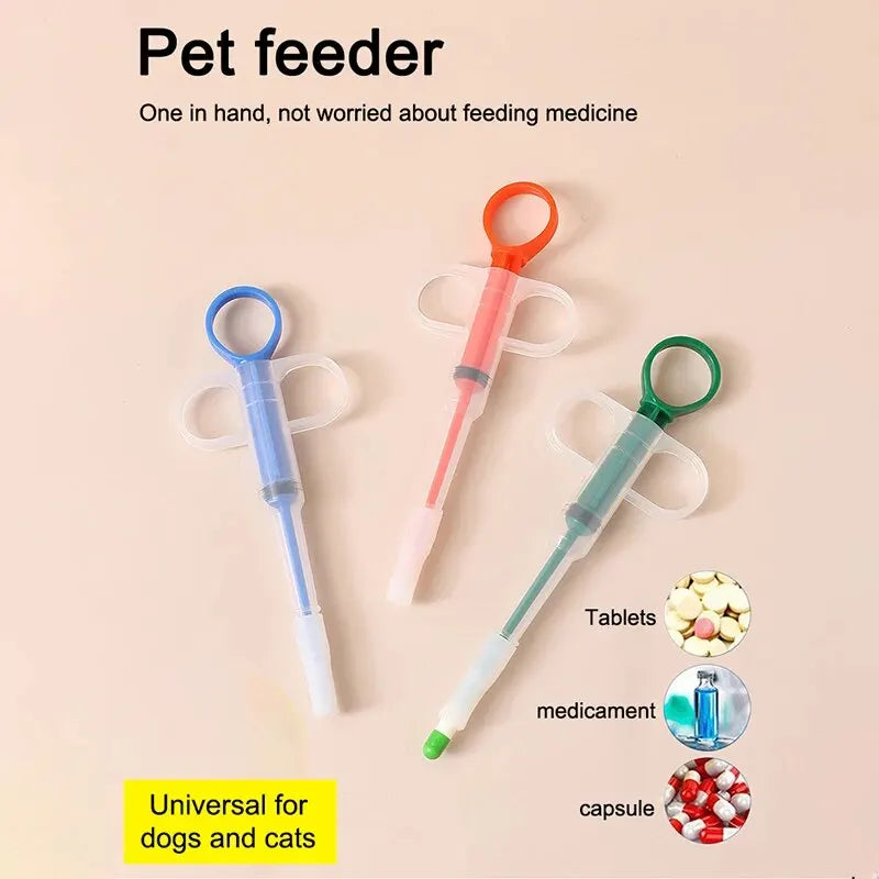 Silicone Pet Medicine Feeder, Easy-to-Use