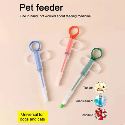 Silicone Pet Medicine Feeder, Easy-to-Use