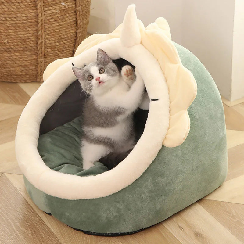 Self-Warming Tent Bed for Cats and Small Dogs