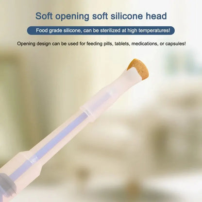 Silicone Pet Medicine Feeder, Easy-to-Use