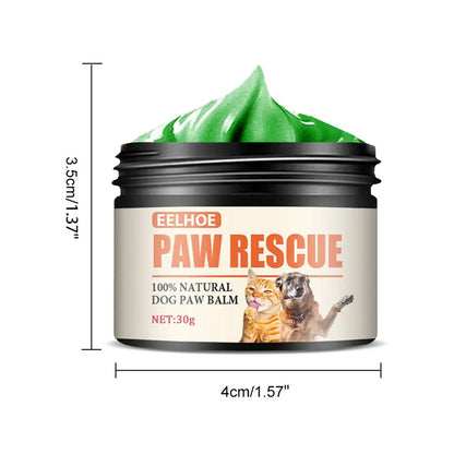 Pet Paw Cream, Moisturizing and Protective Cream for Cracked Dog and Cat Paws, 30g