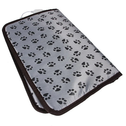 Electric Pet Heating Pad, Winter Warmer for Dogs and Cats, Waterproof Bite-Proof