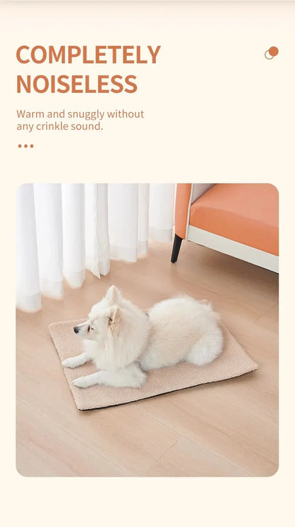 Self-Warming Blanket for Cats and Small Dogs, No Electricity Needed