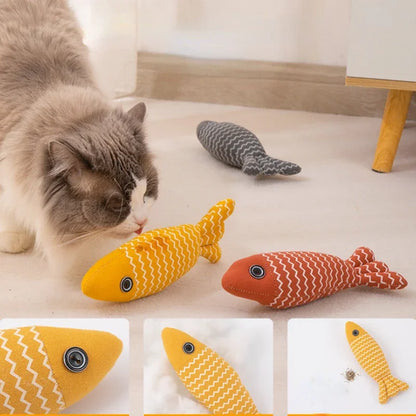 Catnip Chew Toy with Thumb Design