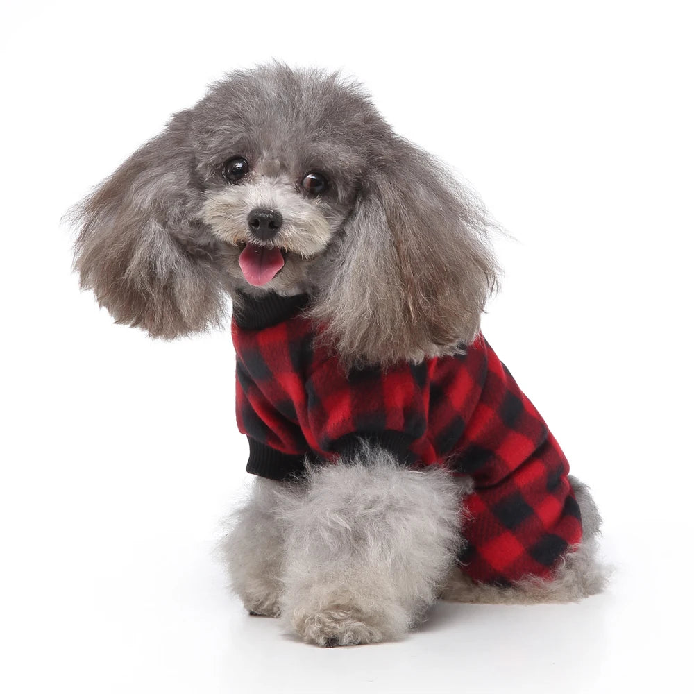 Themed Warm Pajamas for Small Dogs, Pomeranian Onesies