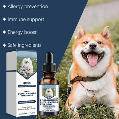 Nutritive Supplement for Dogs, Health Care Drops, 30ml