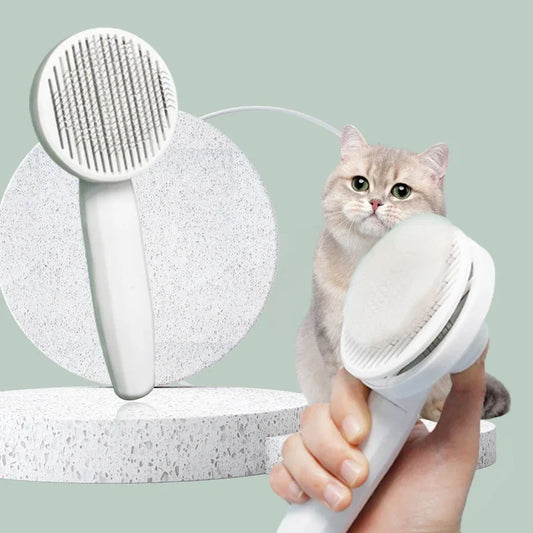 Pet Hair Removal Comb with Cleaning Attachment