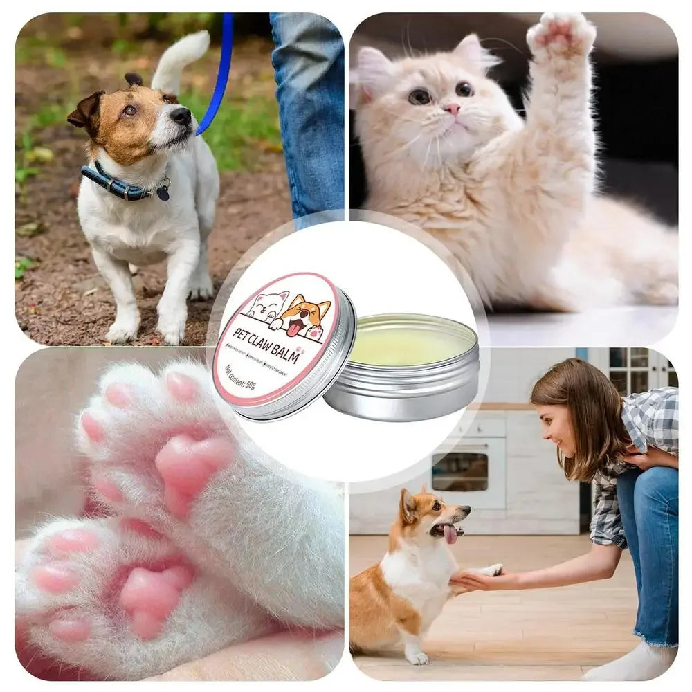 Cat and Dog Paw Balm, Protective Cream and Nose Protector, 50g