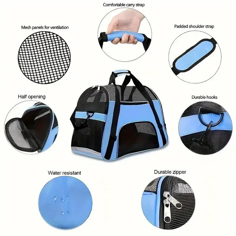 Portable Travel Bag for Small Pets