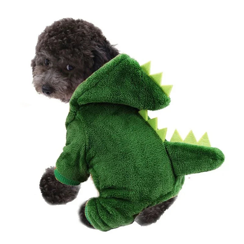 Catzilla, Dinosaur Hoodie for Cats and Small Dogs