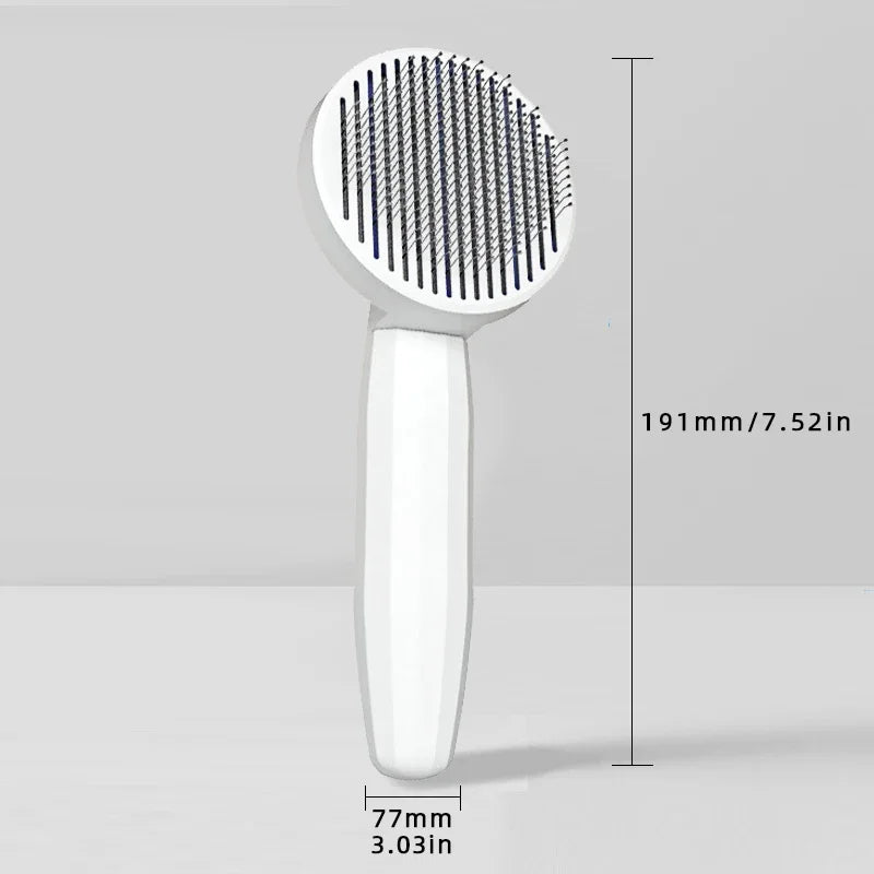 Pet Hair Removal Comb with Cleaning Attachment