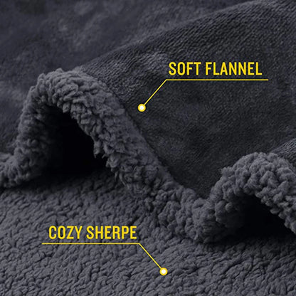 Waterproof Pet Blanket, Reversible Sherpa Sofa Protector, Pee-Proof