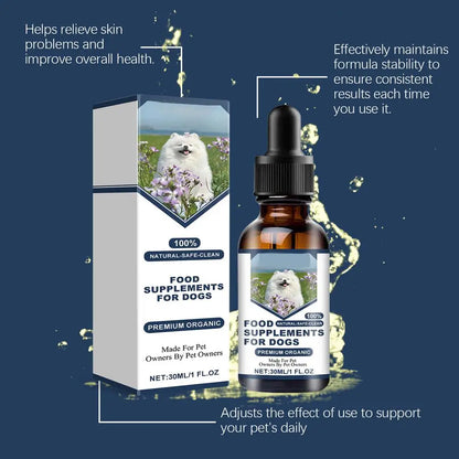 Nutritive Supplement for Dogs, Health Care Drops, 30ml