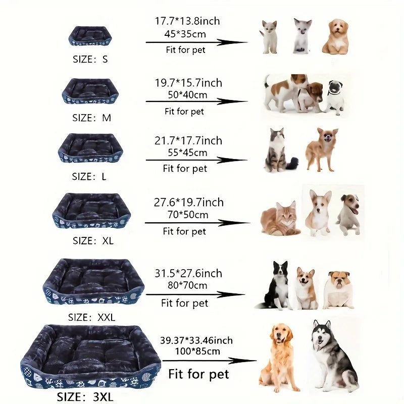 Dog and Cat Bed, Sofa Mats, Animal Accessories, Pet Supplies for Small, Medium, and Large Dogs