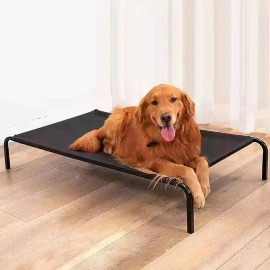 Detachable Elevated Pet Bed, Easy to Install, Indoor/Outdoor, Breathable Mesh Fabric