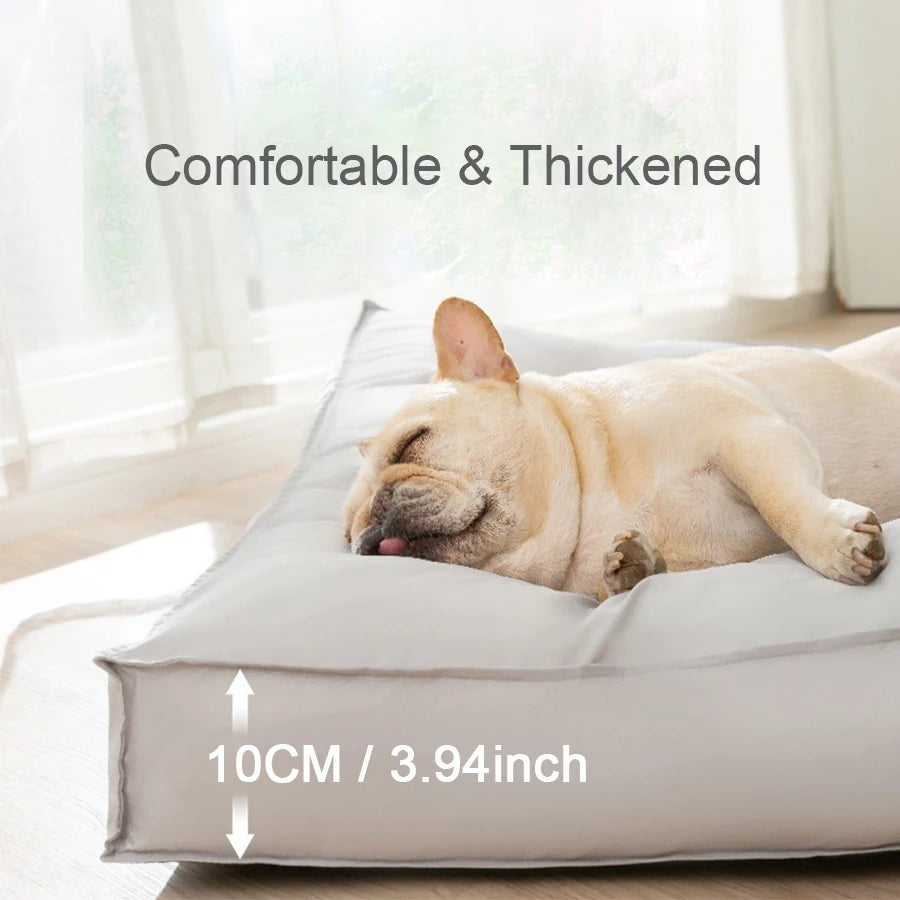 Waterproof Comfortable Dog Bed, Removable Pet Sofa Mat, Thick Cushion