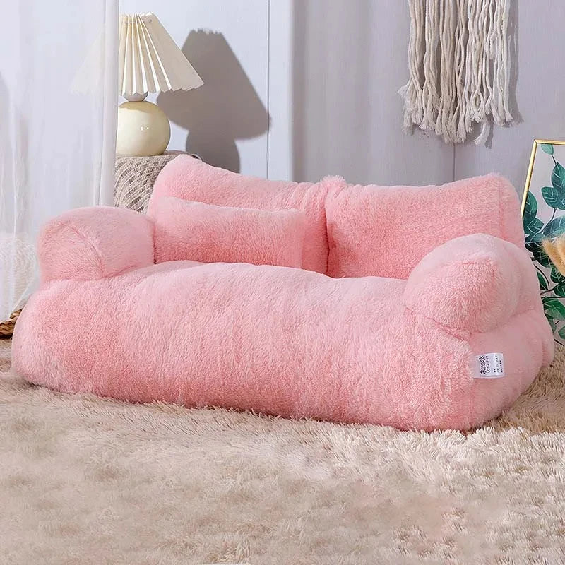 Luxury Plush Cat Sofa Bed